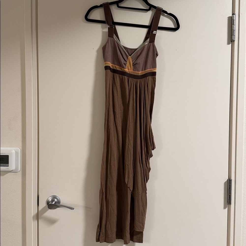 VPL BROWN TIDAL JERSEY DRESS